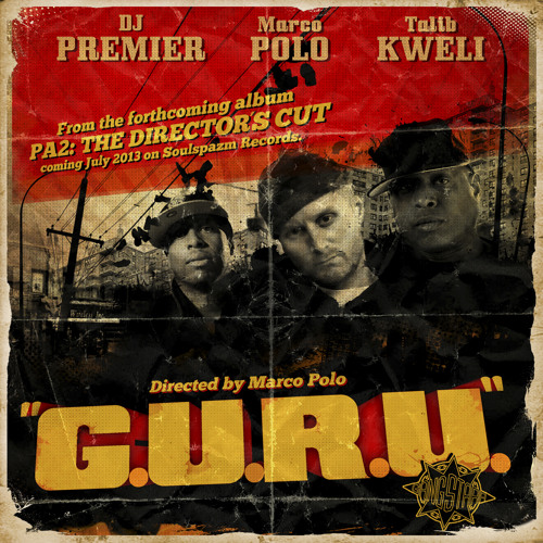 Marco Polo f/ Talib Kweli & DJ Premier 'G.U.R.U."